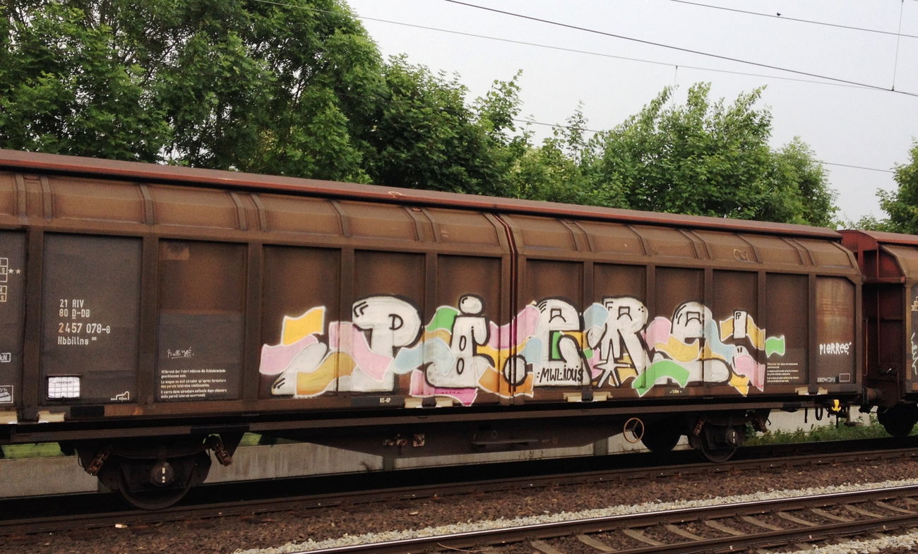 Graffiti Train - Photo by ZUGZWANG - pierre