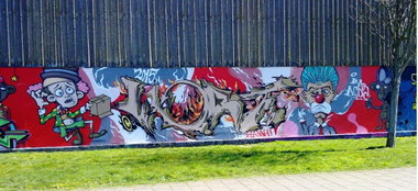 Graffiti Wall - Photo by ZUGZWANG - bremerhaven
