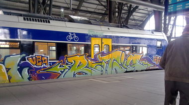 Graffiti Train - Photo by ZUGZWANG - bremen (2016)