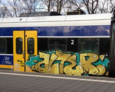 Graffiti Train - Photo by ZUGZWANG - alter (2017)