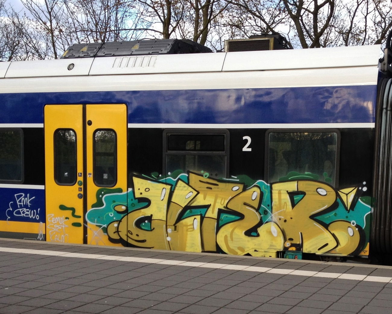 Graffiti Train - Photo by ZUGZWANG - alter (2017)