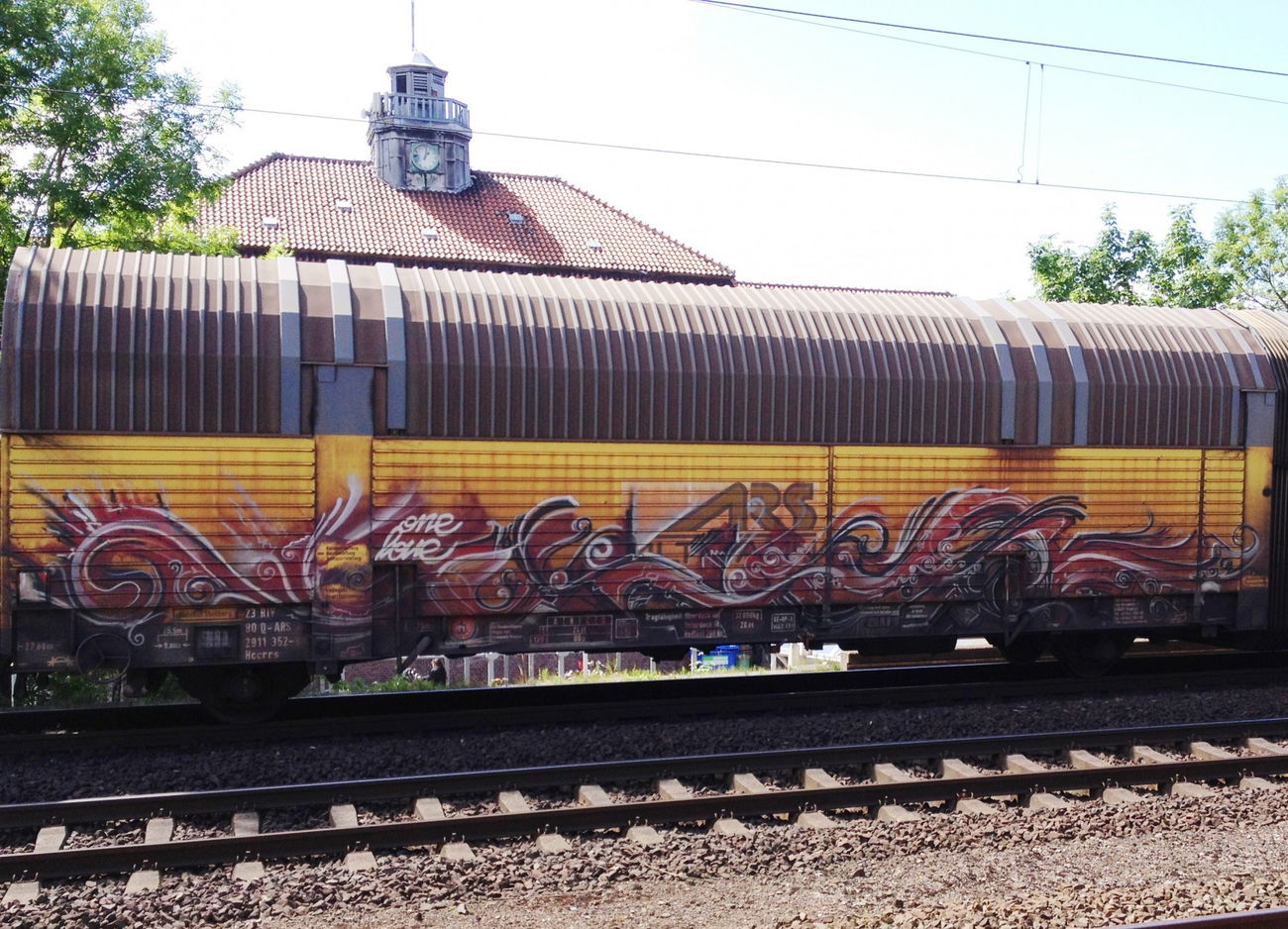 Graffiti Train - Photo by ZUGZWANG