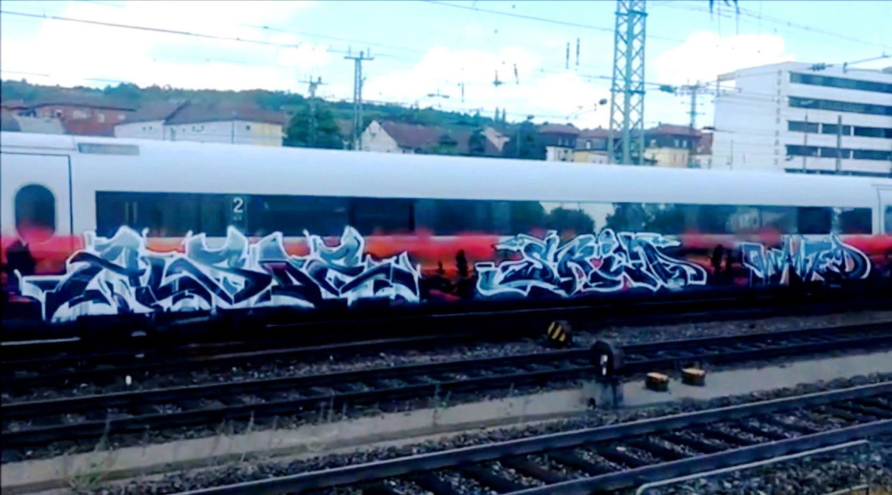 Graffiti Train - Photo by ZUGZWANG - alsoe, skin, wated (2017)