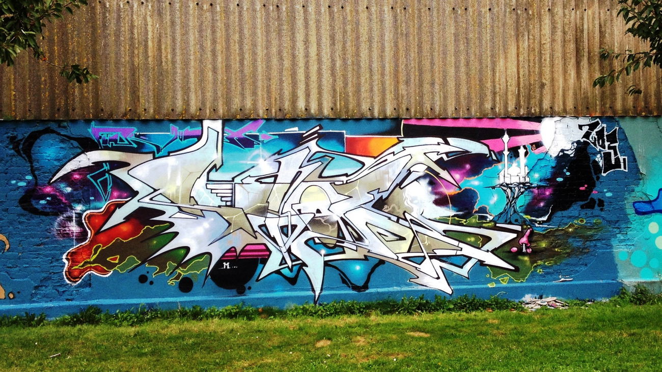 Graffiti Wall - Photo by ZUGZWANG - stoe (2017)