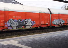 Graffiti Train - Photo by ZUGZWANG