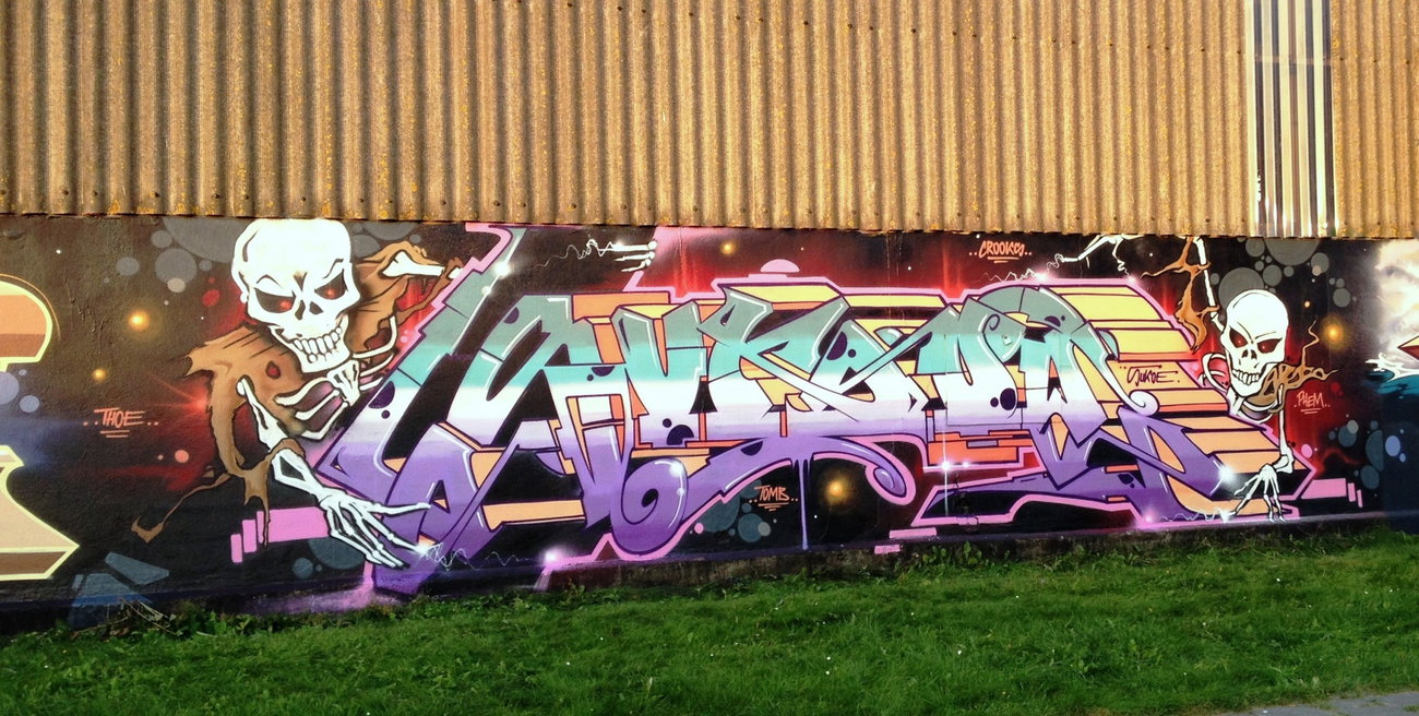 Graffiti Wall - Photo by ZUGZWANG (2017)