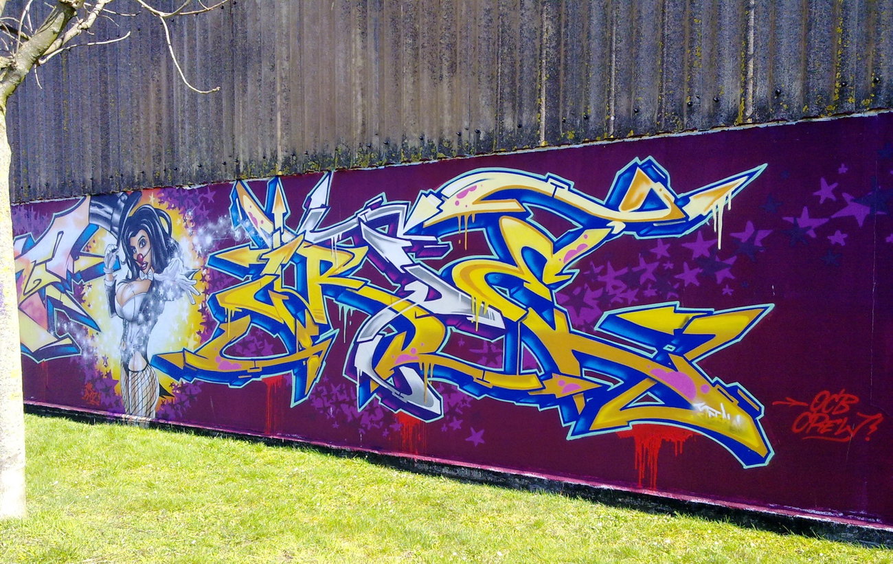Graffiti Wall - Photo by ZUGZWANG - bremerhaven