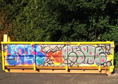 Graffiti Bombing - Photo by ZUGZWANG