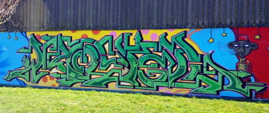 Graffiti Wall - Photo by ZUGZWANG - bremerhaven