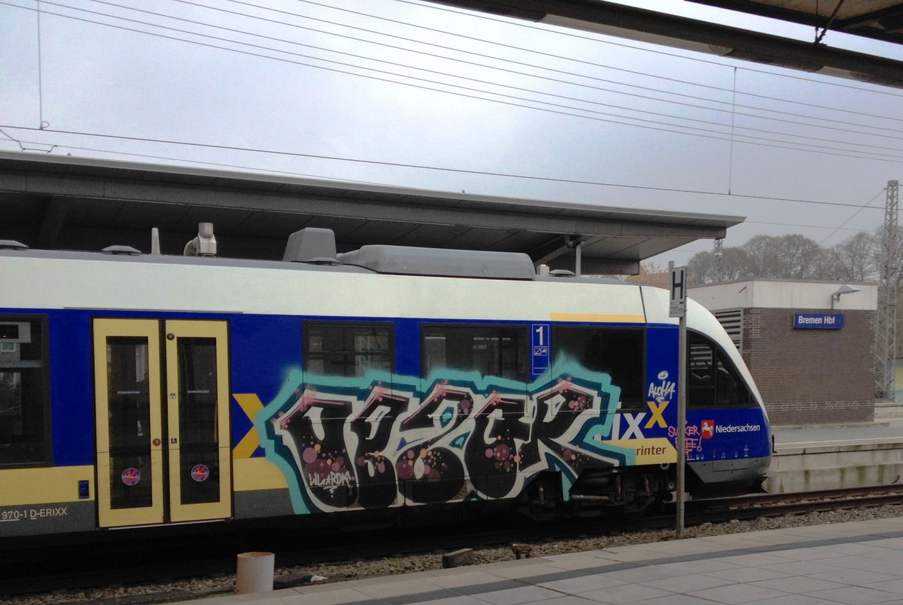 Graffiti Train - Photo by ZUGZWANG (2017)