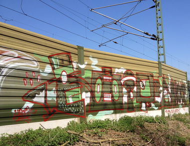 Graffiti Bombing - Photo by ZUGZWANG