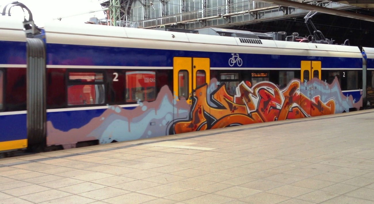 Graffiti Train - Photo by ZUGZWANG - niek (2017)