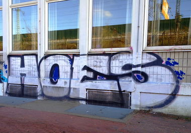 Graffiti Bombing - Photo by ZUGZWANG - hoes