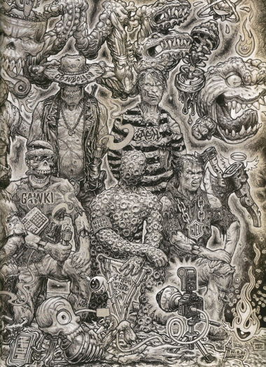 Graffiti Sketch - Photo by ZUGZWANG - won, abc