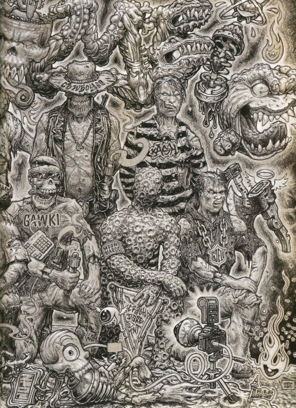 Graffiti Sketch - Photo by ZUGZWANG - won, abc