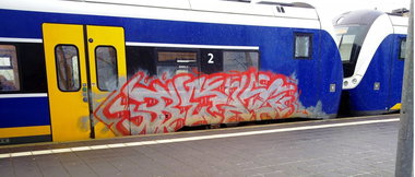 Graffiti Train - Photo by ZUGZWANG - news, bremerhaven, 27 (2015)