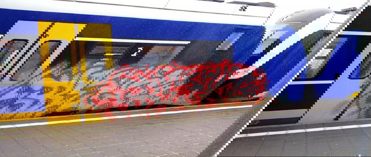 Graffiti Train - Photo by ZUGZWANG - news, bremerhaven, 27 (2015)