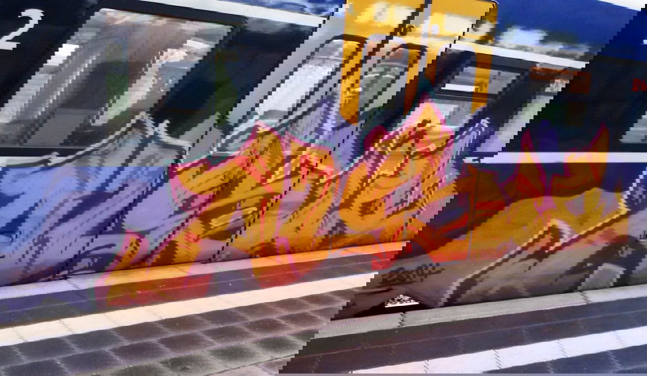 Graffiti Train - Photo by ZUGZWANG - alsoe, bremerhaven, bremen