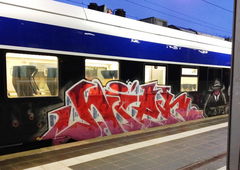 Graffiti Train - Photo by ZUGZWANG - niek