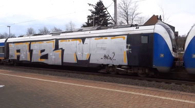Graffiti Train - Photo by ZUGZWANG - abm