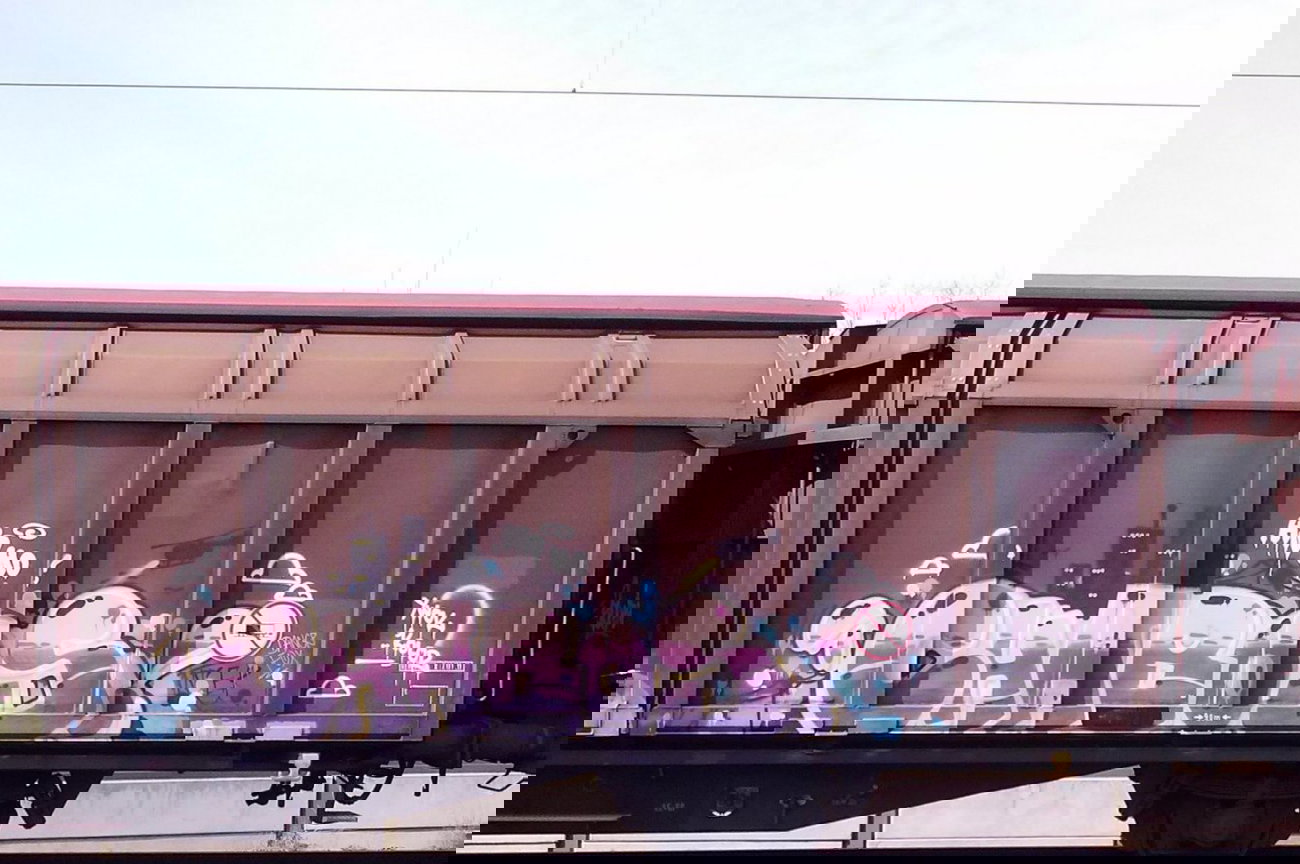 Graffiti Train - Photo by ZUGZWANG - chabos, bremerhaven, 27