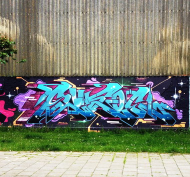 Graffiti Wall - Photo by ZUGZWANG - sukoe (2017)