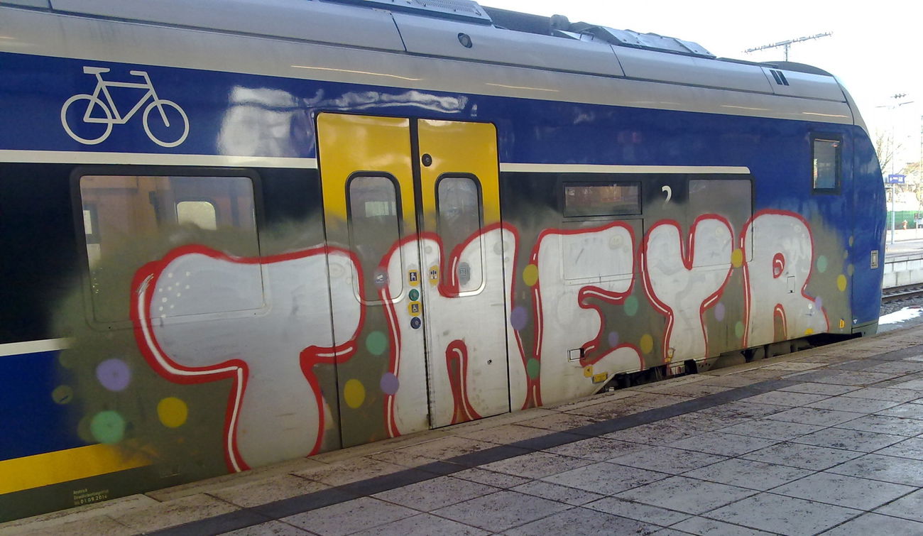 Graffiti Train - Photo by ZUGZWANG - theyr (2017)