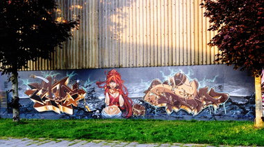 Graffiti Wall - Photo by ZUGZWANG (2017)