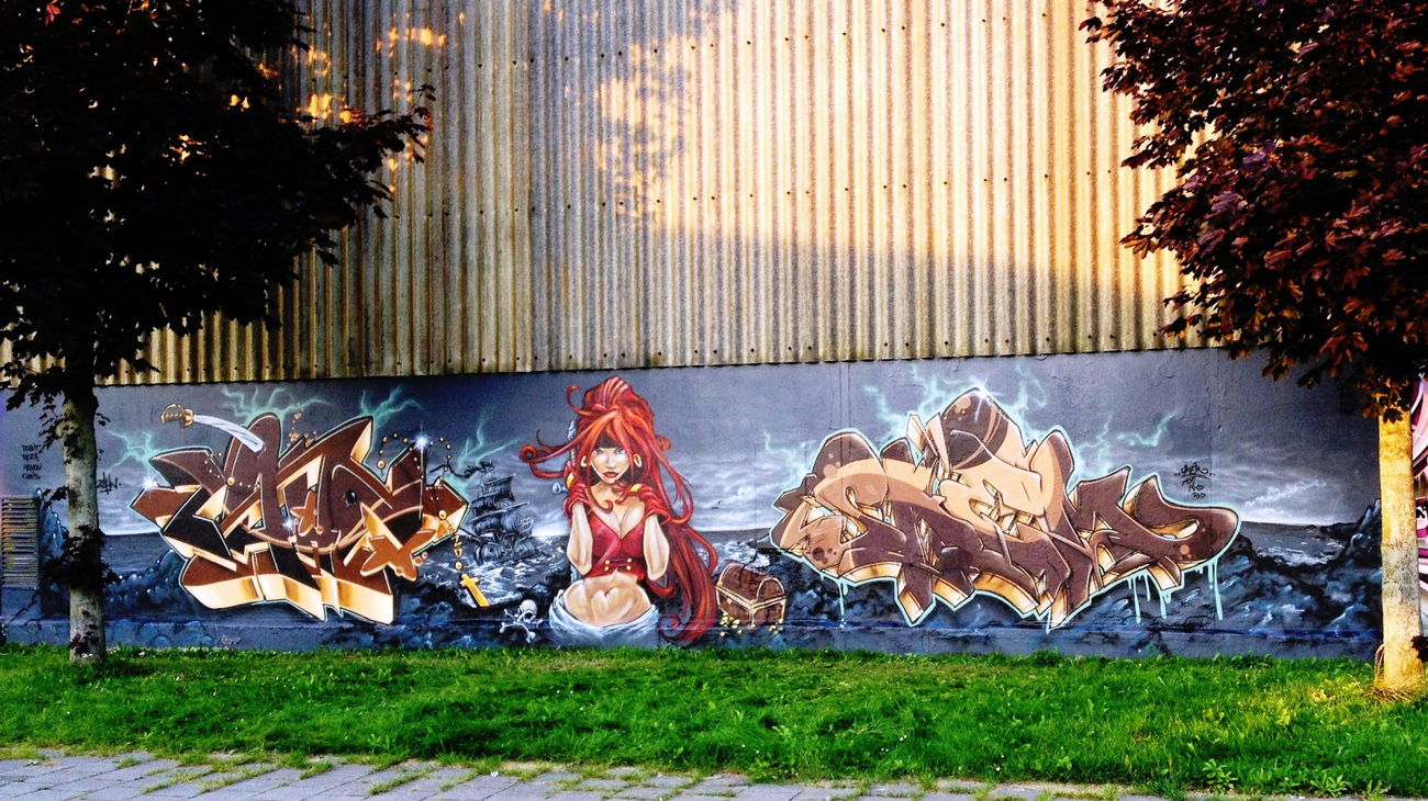 Graffiti Wall - Photo by ZUGZWANG (2017)