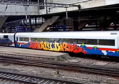 Graffiti Train - Photo by ZUGZWANG