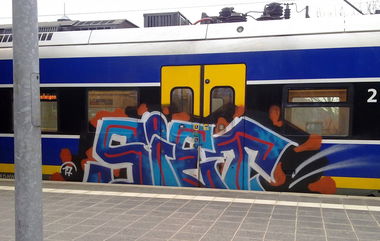 Graffiti Train - Photo by ZUGZWANG - siet (2017)