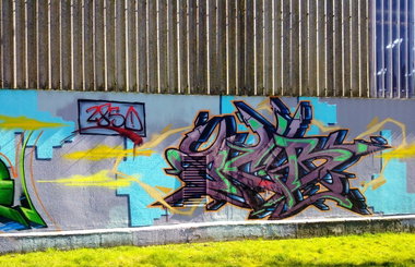 Graffiti Wall - Photo by ZUGZWANG - bremerhaven