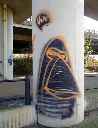 Graffiti Bombing - Photo by ZUGZWANG