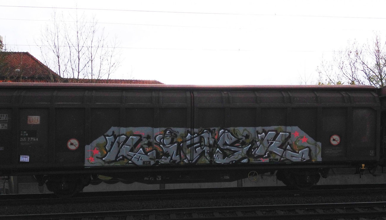 Graffiti Train - Photo by ZUGZWANG