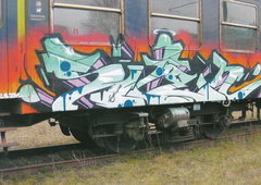 Graffiti Train - Photo by ZUGZWANG - soten