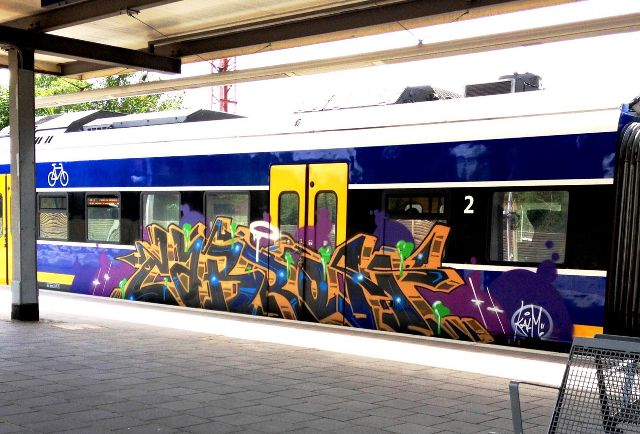 Graffiti Train - Photo by ZUGZWANG - cabron (2018)
