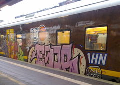 Graffiti Train - Photo by ZUGZWANG - esor (2017)