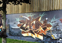 Graffiti Wall - Photo by ZUGZWANG (2017)