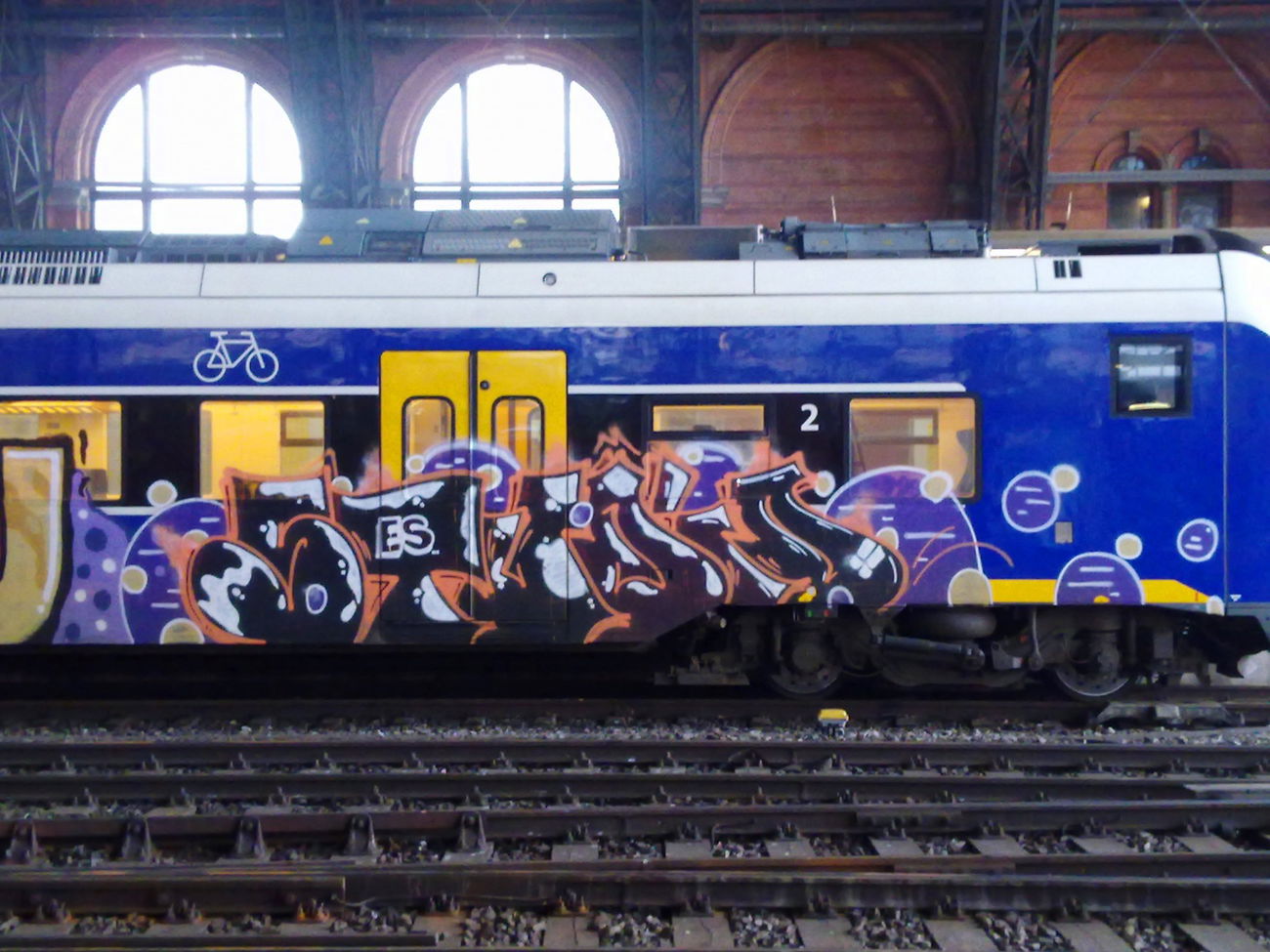 Graffiti Train - Photo by ZUGZWANG - studio (2016)