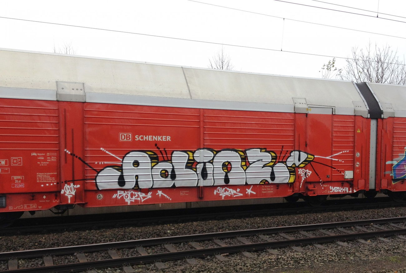 Graffiti Train - Photo by ZUGZWANG
