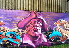 Graffiti Wall - Photo by ZUGZWANG (2017)