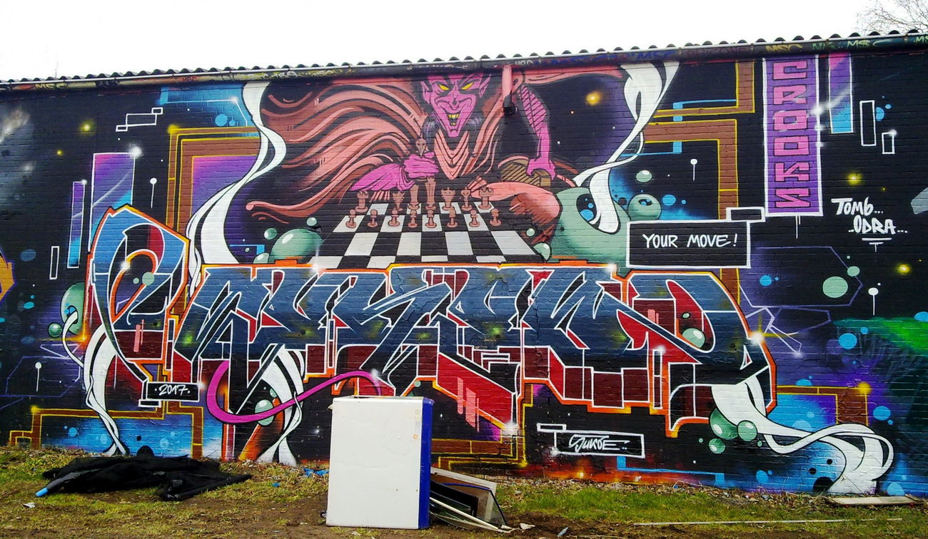 Graffiti Wall - Photo by ZUGZWANG - sukoe