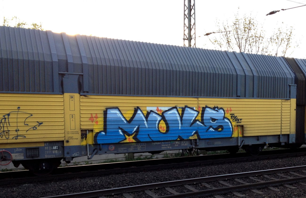 Graffiti Train - Photo by ZUGZWANG - mul