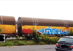 Graffiti Train - Photo by ZUGZWANG - utha