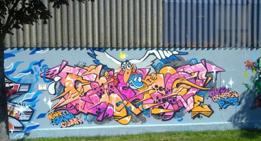 Graffiti Wall - Photo by ZUGZWANG