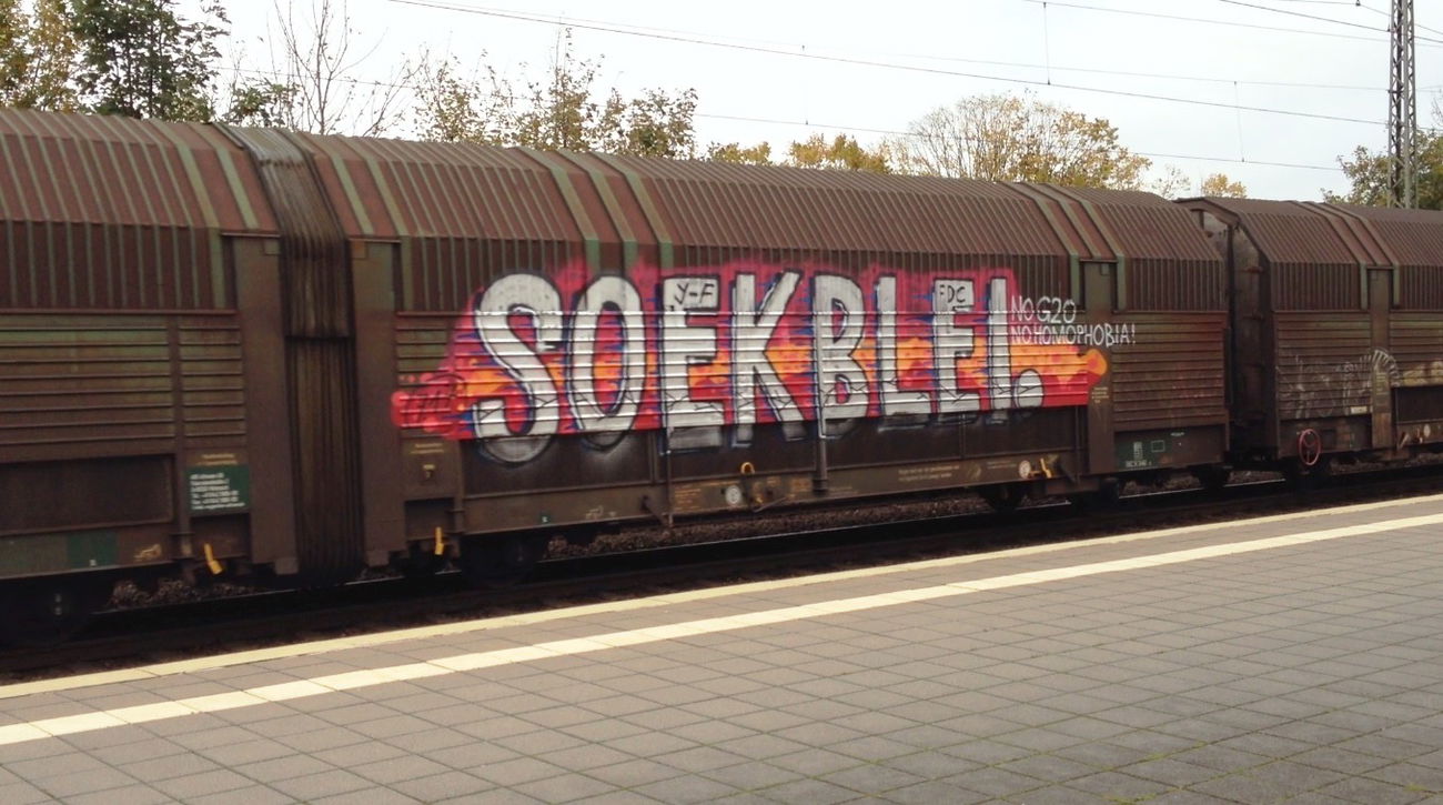 Graffiti Train - Photo by ZUGZWANG