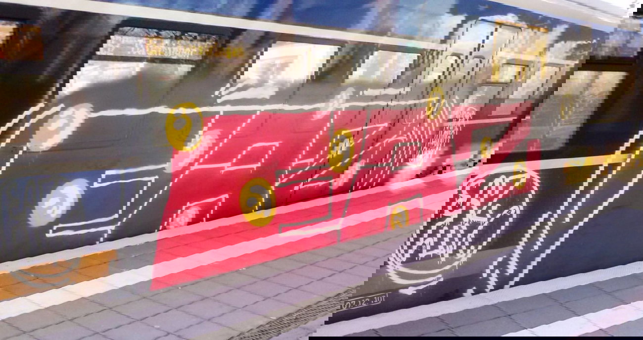 Graffiti Train - Photo by ZUGZWANG - eaz, bremerhaven, 27