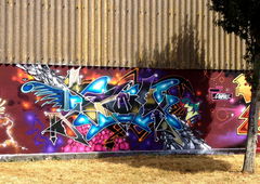 Graffiti Wall - Photo by ZUGZWANG (2018)