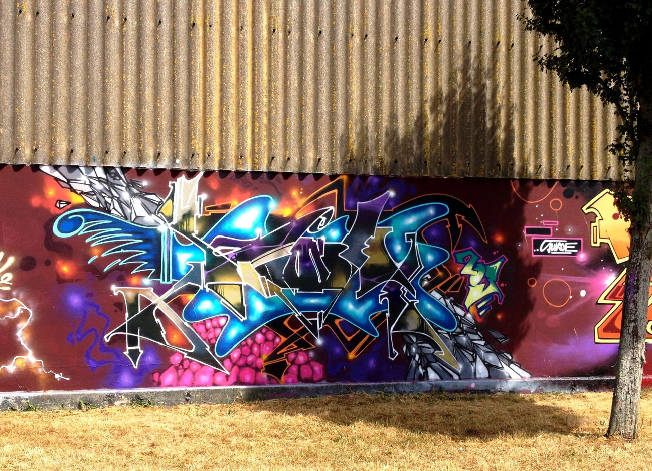 Graffiti Wall - Photo by ZUGZWANG (2018)