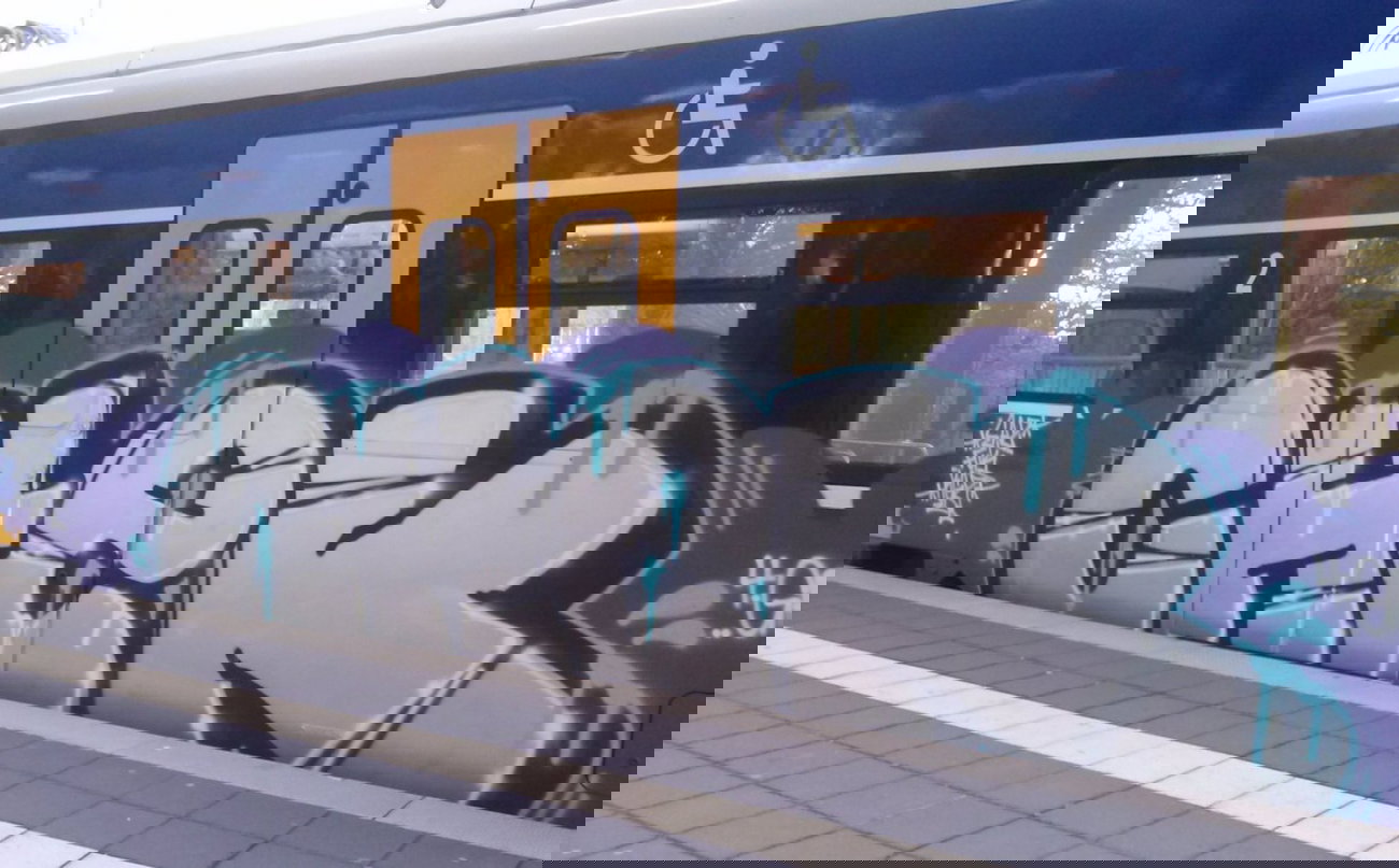 Graffiti Train - Photo by ZUGZWANG - chek, bremerhaven, bremen (2015)